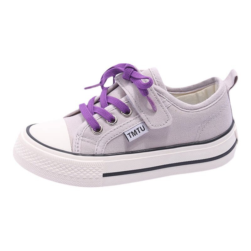 儿童芒果头低帮布鞋春秋新款糖果软底女童帆布鞋男童轻便休闲板鞋