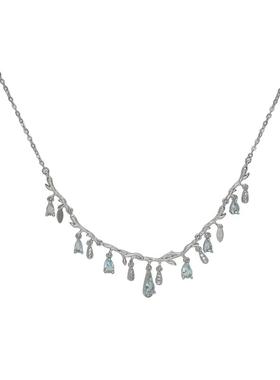 超仙气水滴轻奢小众网红爆款颈链