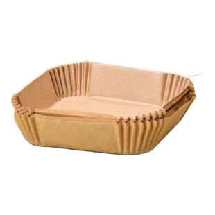 马大帅空气炸锅专用纸家用硅油纸碗烘焙锡纸吸油纸盘食物专用工具