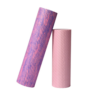 实心泡沫轴初学者肌肉放松瘦腿滚背按摩滚轴专业滚筒微浮点瑜伽柱