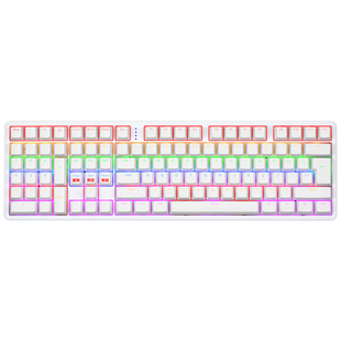 左手机械键盘CAD绘图设计财务建模办公游戏热插拔红轴蓝牙USB充电