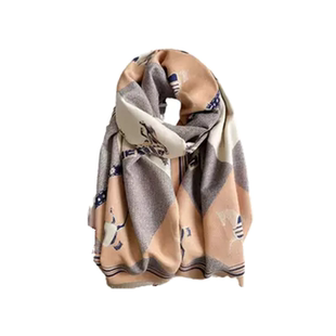 韩国羊绒围巾女2025新款秋冬保暖空调房披肩两用高级感刘亦菲同款