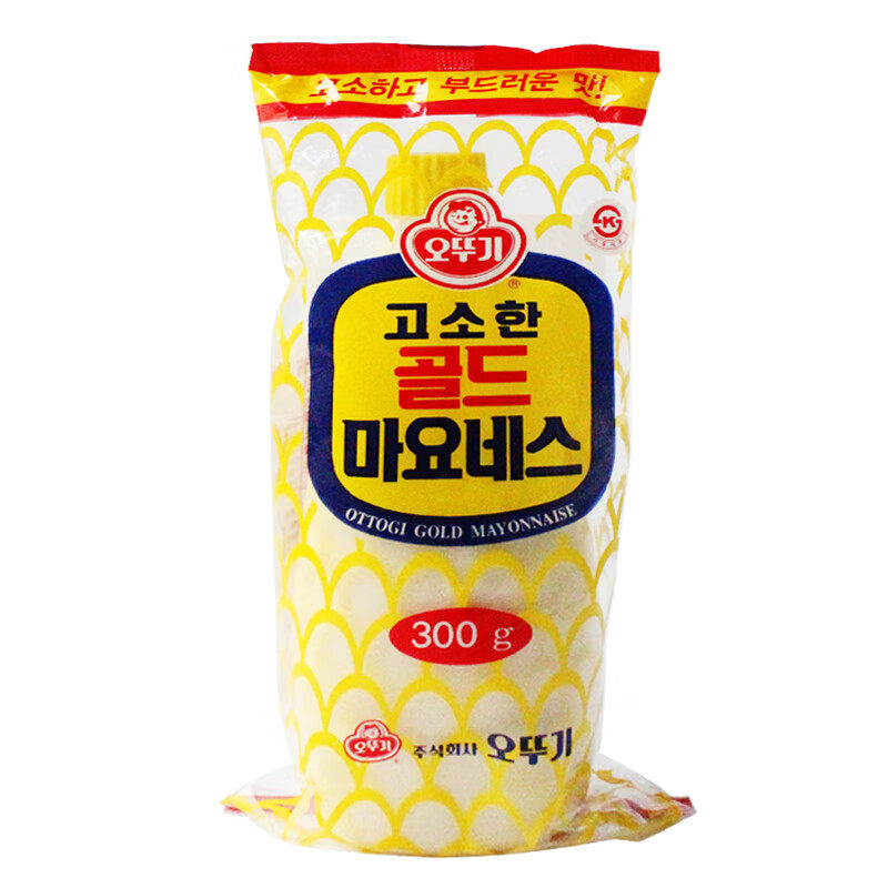 整箱韩国进口不倒翁沙拉酱奥土基蛋黄酱水果色拉沙拉用酱蔬菜沙拉