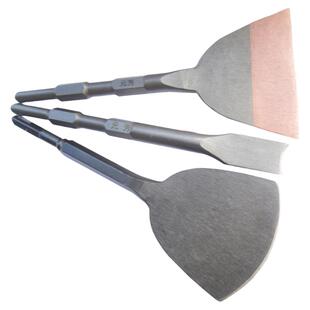 电镐冲击钻头凿子六角柄加宽超薄扁铲凿叉型凿拆电机铜线专用工具