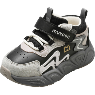 牧童儿童运动鞋春秋新款男童轻便减震小童鞋休闲跑步鞋女童鞋子