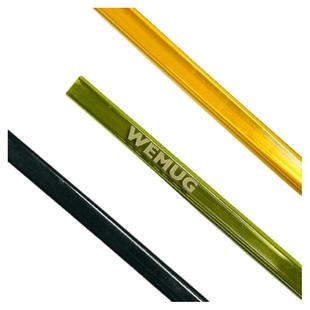 WEMUG HOTSIPS热饮环保扁形吸管极简复古咖啡杯饮料食用级塑料