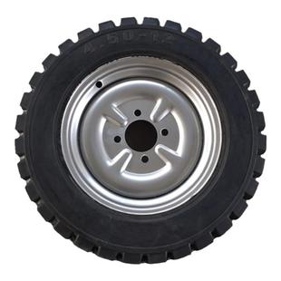 全新三轮车实心胎 电动车轮胎400-12、450-12 16x4.0工地三轮车胎