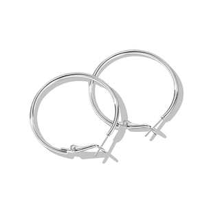 S999纯银针耳环刘亦菲同款耳圈显脸小耳钉2026爆款气质耳饰真我