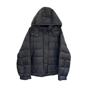 TYJR 冬季新款女装2025韩版宽松时尚白鸭绒连帽羽绒服女外套56106