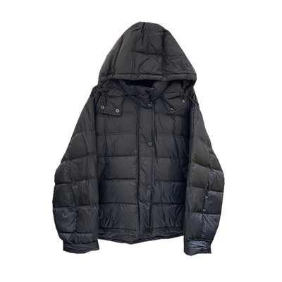 TYJR新款白鸭绒连帽羽绒服女外套