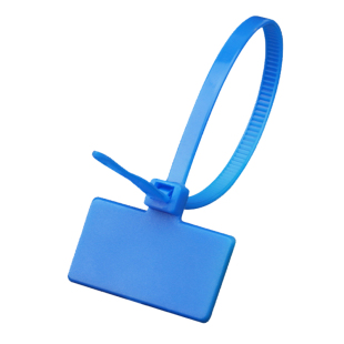 彩色标牌扎带4*200吊牌网线标记牌可手写电线标记固定卡扣扎带