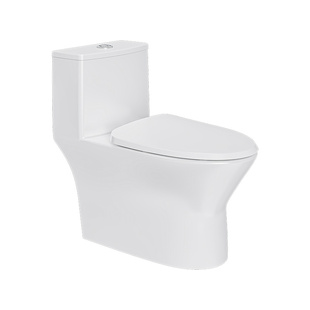 九牧马桶直冲式节水防臭抽水普通家用卫生间陶瓷连体坐便器11357