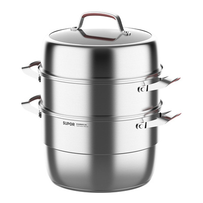 【家享甄选】苏泊尔三层蒸锅家用