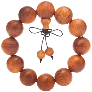 正宗太行崖柏手串千年陈化老料高油密素珠2.0男女情侣款佛珠手链