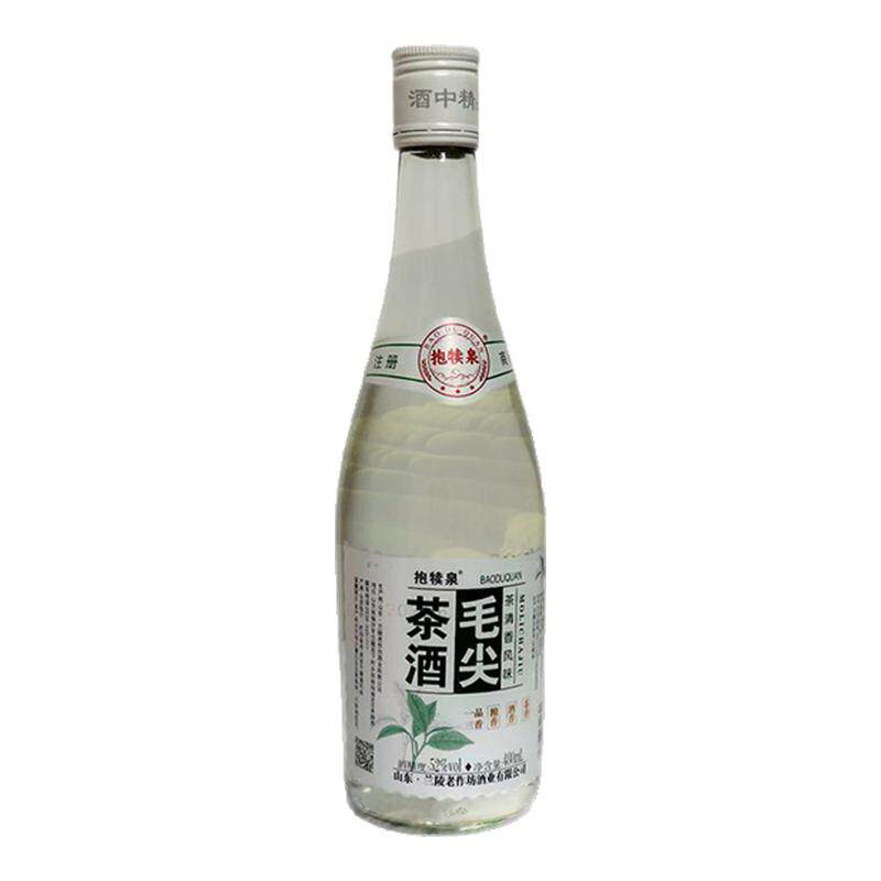 毛尖茶酒茶香白酒纯粮固态酿造4白酒/调香白酒