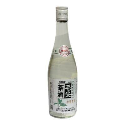 毛尖茶酒茶香白酒纯粮固态酿造42度52度 清香型白酒送礼佳品480ml