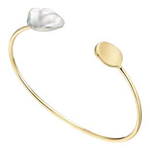 何方HEFANG珠宝花瓣珍珠手镯落日玫瑰淡水珍珠优雅轻奢手环礼物女