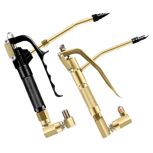 万向黄油枪头气动黄油机吸油盘高压注油器工具手动打黄油气管配件