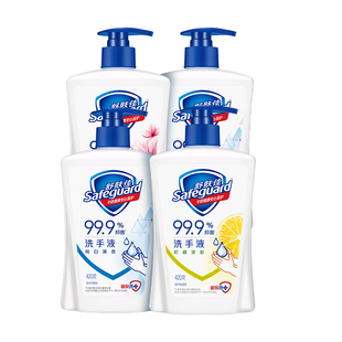 舒肤佳抑菌洗手液家用套组纯白清香温和清洁保护正品官方旗舰店
