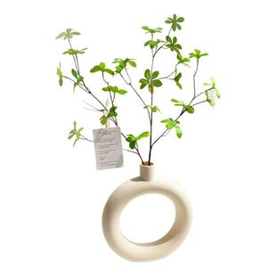 仿真吊钟绿植马醉木假花摆设床头客厅高级感装饰陶瓷花瓶高档摆件