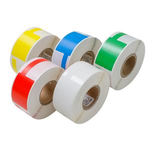 伟文wewin品胜标签纸P50/P51/P52/W210/W220线缆标签刀型P型不干胶电缆网线通信机房网络布线彩色标签贴纸QS