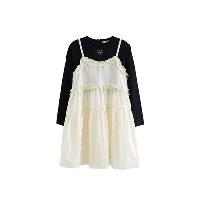 ILOVEJ童装韩系甜酷少女连衣裙