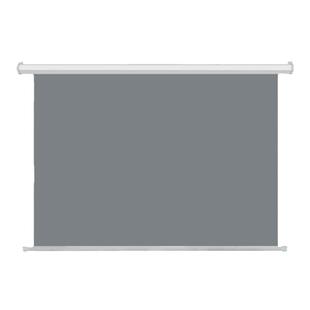 指南者定制投影幕背投幕简易拉帘壁挂电动84寸100寸120寸150寸电动壁挂简易影子幕软幕背投幕布双面成像幕