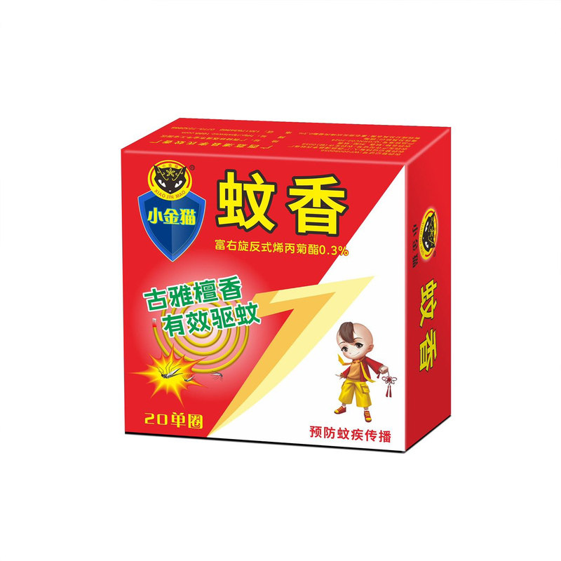 蚊香王灭蚊王强效金猫蚊虫清香