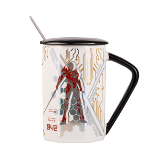 吞噬星空官方谷子联名水杯 动漫画周边罗峰摩云机甲马克杯子陶瓷