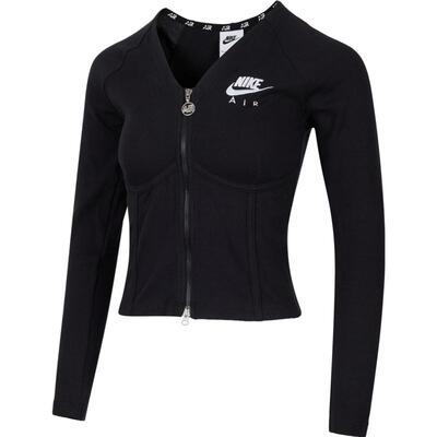 【自营】NIKE耐克女子针织运动长T恤FD2377-010长袖