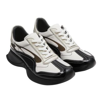 lostinecho复古银色运动休闲鞋