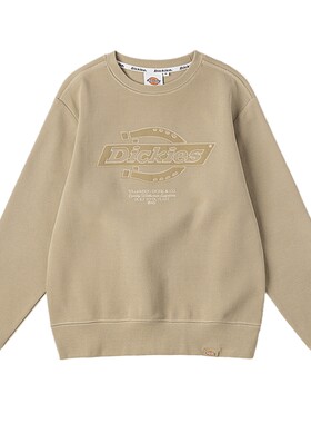 Dickies刺绣logo双面布卫衣