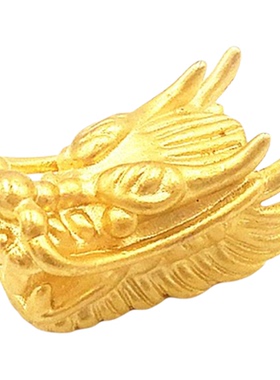 生肖龙吊坠横穿路路通转运珠