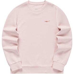 鸿星尔克卫衣女冬季女士运动服圆领加绒长袖套头上衣休闲女装衣服