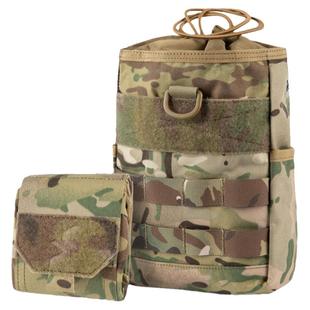 VOTAGOO 战术收纳杂物包 molle副包弹夹快速收集袋折叠腰挂附件包