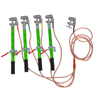 0.4KV低压接地线 25平方铜线手握平口短路接地线手握接地棒配电室