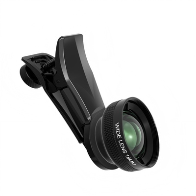 维德18mm无畸变广角手机外置拍照高清晰镜头专业拍摄直播前置自拍神器适用苹果vivo华为OPPO摄像头