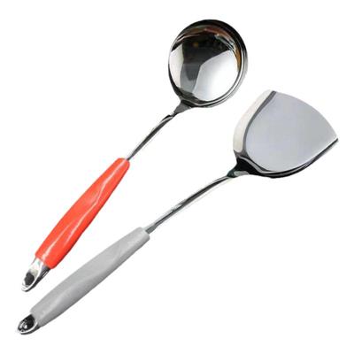 加厚硅胶锅铲把手防烫防滑隔热套耐高温大勺汤勺子手柄专用多功能