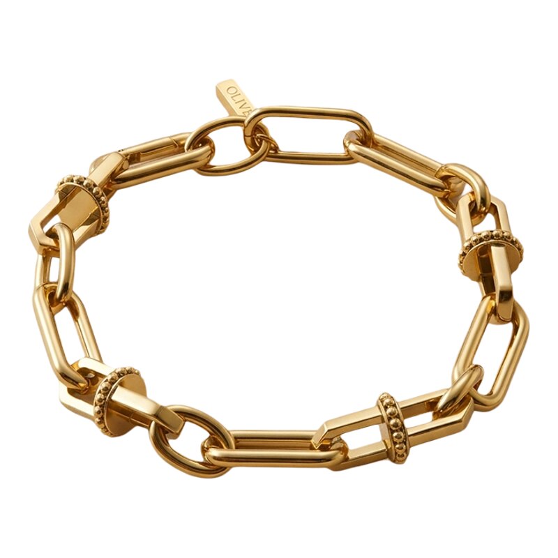 OliviaBurton双色古巴手链情侣