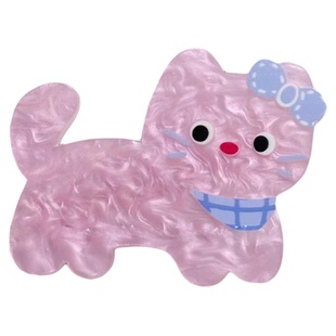 卡通可爱小狗发夹女前额侧边齐刘海刘海夹鸭嘴夹子发卡儿童头饰