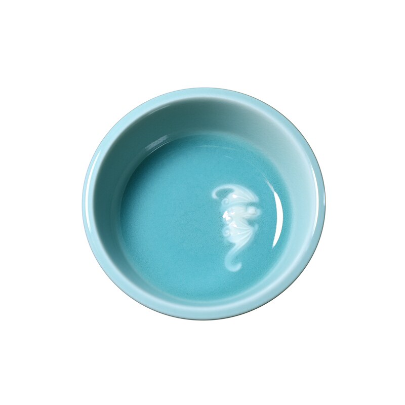 张宇中式风主人天青釉高端品茗杯
