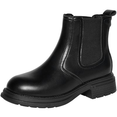 reemoor睿慕切尔西靴厚底