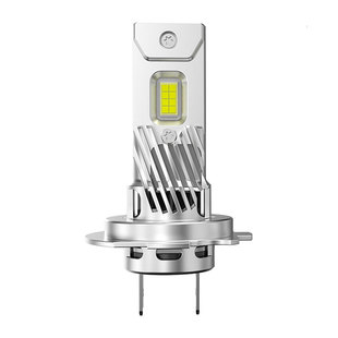 希文达直插式LED汽车大灯H7自带解码H4远近光一体9005改装超亮H11