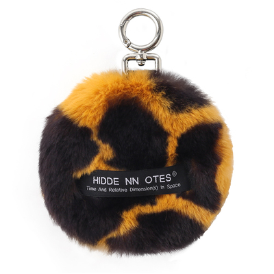 男女通用高街零钱包撞色豹纹