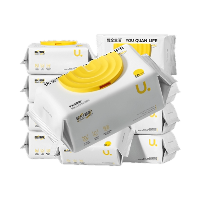 优全生活加厚婴儿湿巾家庭装