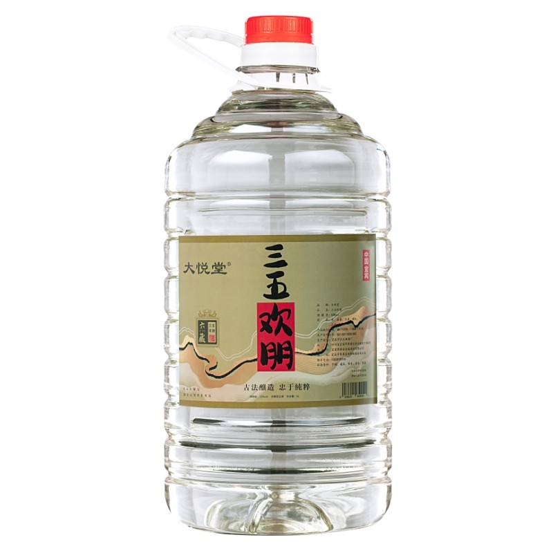 大悦堂三五欢朋52度纯粮食酒6年
