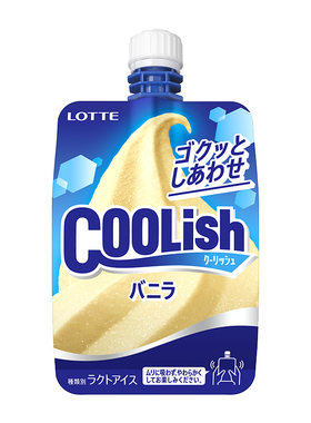 日本乐天冰淇淋coolish吸吸冰冰激凌可尔必思葡萄冰沙儿童雪糕
