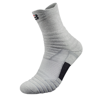 精英袜篮球袜男女防臭加厚毛巾底袜子儿童专业运动袜中长筒跑步袜