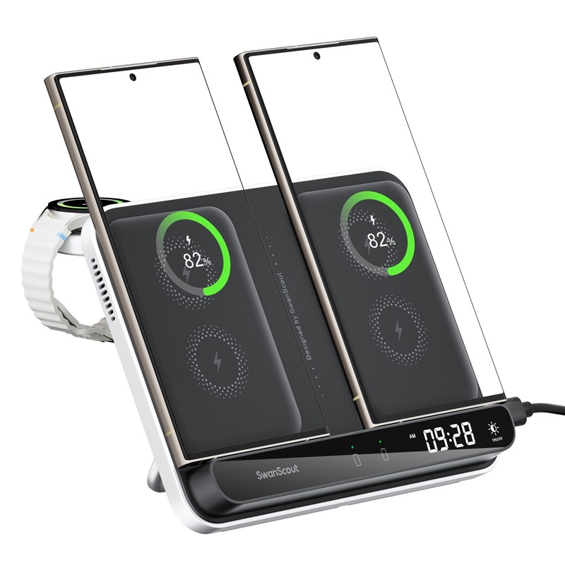 SwanScout710S 适用于S25系列ZFold6 5三星Watch 8 7系列手表安卓时钟苹果iPhone双手机