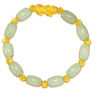 越南沙金貔貅手链男女仿真红绿玛瑙转运佛珠不掉色手串送妈妈礼物